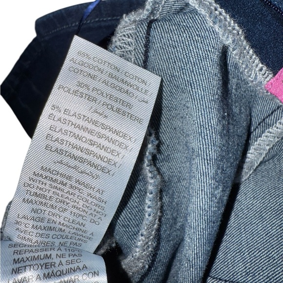 Edikted Fara Strapless Blue Jean Denim Mini Dress Size Medium - Picture 8 of 8